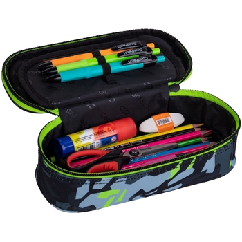 Пенал на молнии CoolPack Campus Lizzard, с органайзером для ручек, 23х9х5 см (F062717) - Pampik - 2