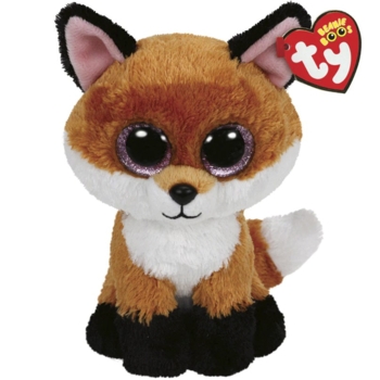 М'яка іграшка TY Beanie Boo's Лис Meadow, 25 см (38012) - Pampik