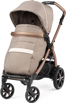 Коляска универсальная 2 в 1 Peg-Perego Book Mon Amour Rose Gold (PACK-BOOK210000001) - Pampik - 9