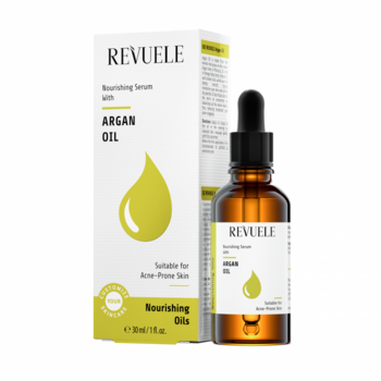 Сироватка для обличчя Revuele Nourishing Serum Argan Oil з аргановою олією, 30 мл - Pampik
