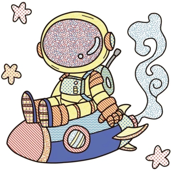 Водяні розмальовки Талант Космос (8w-space) - Pampik - 5