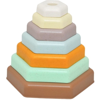 Іграшка розвиваюча Elfiki Пірамідка (39919) - Pampik