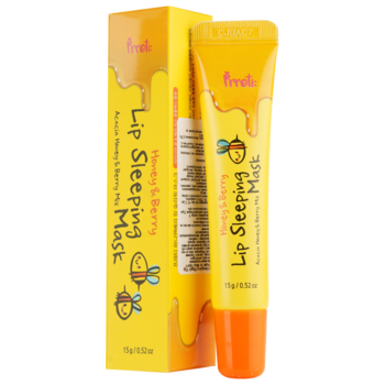 Маска для губ ночная Prreti Honey&Berry, 15 г - Pampik