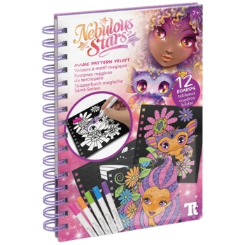 Набор для творчества Nebulous Stars Раскраска: Узоры на бархате (11026) - Pampik