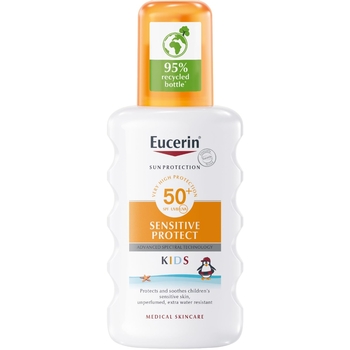 Дитячий сонцезахисний спрей Eucerin SPF 50, 200 мл - Pampik