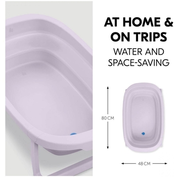 Розкладна ванна Hauck Wash N Fold M Lavender (72700-3) - Pampik - 3