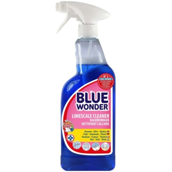 Спрей для чищення Blue Wonder Kalkreiniger Spray, для видалення вапняного нальоту, 750 мл - Pampik