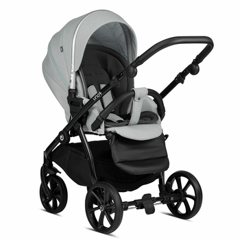Коляска Tutis Uno 3 Plus Standart Risso, 2 в 1, сіра (1072142) - Pampik - 6