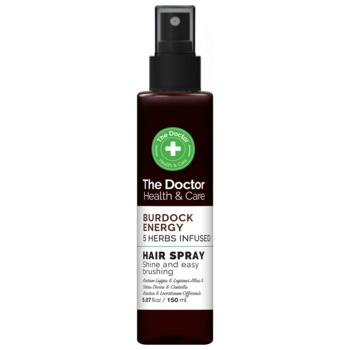 Спрей для волос The Doctor Health&Care Burdock Energy 5 Herbs Infused Hair Spray, 150 мл - Pampik