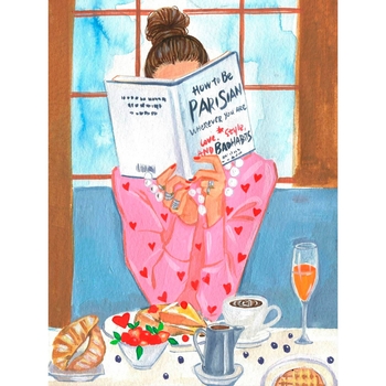 Алмазная мозаика Santi Парижанка, 30х40 см (954360) - Pampik