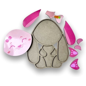 Пазл-вкладиш Аплі Краплі Зайчик (СК-14) - Pampik - 3