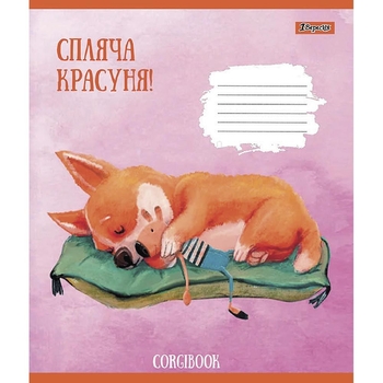 Набор тетрадей 1 Вересня Corgibook, в клетку, 18 листов, 25 шт. (766564) - Pampik - 3