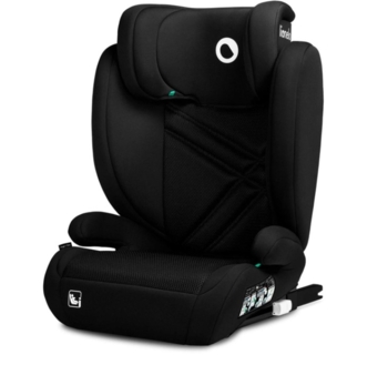 Автокрісло Lionelo Hugo I-Size Black Carbon, 15-36 кг, чорне (LO-HUGO I-SIZE BLACK CARBON) - Pampik