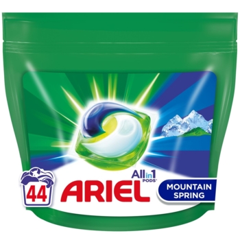 Капсулы для стирки Ariel Pods All-in-1 Горный источник, 44 шт. - Pampik