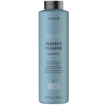 Міцелярний шампунь для глибокого очищення волосся Lakme Teknia Perfect Cleanse Shampoo 1 л - Pampik