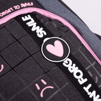 Рюкзак Yes S-85 Happy time, черный (552383) - Pampik - 9