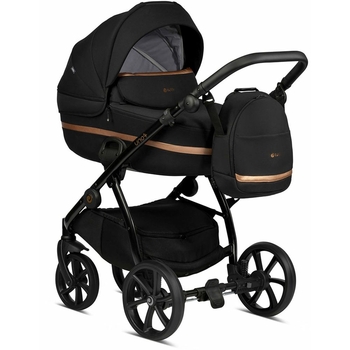 Коляска Tutis Uno 3 Plus Black Edition Copper, 2 в 1, черная (1072199) - Pampik - 4