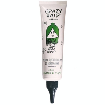 Пілінг трихологічний для шкіри голови HiSkin Crazy Hair Лайм та м'ята, 100 мл - Pampik