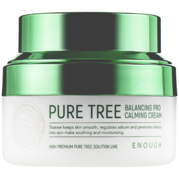 Крем для обличчя Enough Pure Tree Balance Pro Calming Cream Чайне дерево, 50 мл - Pampik