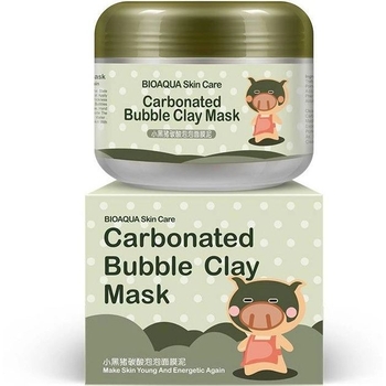 Маска для обличчя Bioaqua Carbonated Bubble Clay Mask,100 мл - Pampik - 4