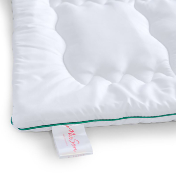 Ковдра антиалергенна MirSon Eco Hand Made №075, зимова, 110x140 см, біла (58589836) - Pampik - 2