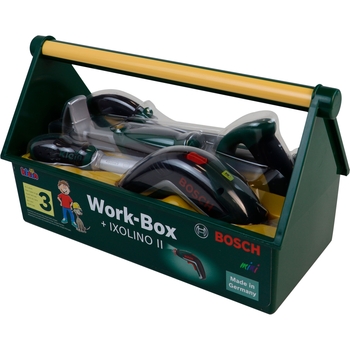 Игрушечный набор Bosch Mini набор инструментов с шуруповертом Ixo (8510) - Pampik
