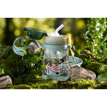 Пляшка для води Ardesto Octopus, дитяча, 500 мл, зелена (AR2250PO) - Pampik - 6