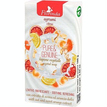 Мыло натуральное Florinda Чистота и подлинность Цитрус, 100 г - Pampik