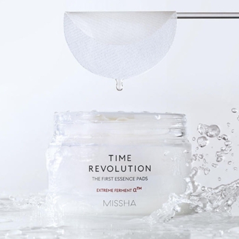 Увлажняющий пад для лица Missha Time Revolution the first essence pad, 1 шт. - Pampik - 4