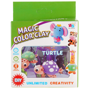 Набор для творчества Магическая глина Offtop, черепаха (860206) - Pampik