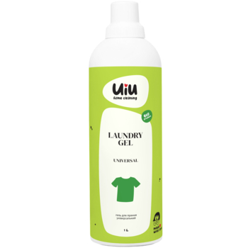 Гель для стирки UIU универсальный, 1 л - Pampik