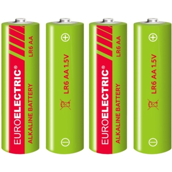 Батарейки Euroelectric AA LR6 1,5V, 4 шт. - Pampik