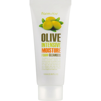Пенка для умывания FarmStay Olive Intensive Moisture Foam Cleanser, с оливой, 100 мл - Pampik