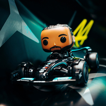 Игровая фигурка Funko Pop Формула-1 Льюис Гамильтон на машине (75797) - Pampik - 4