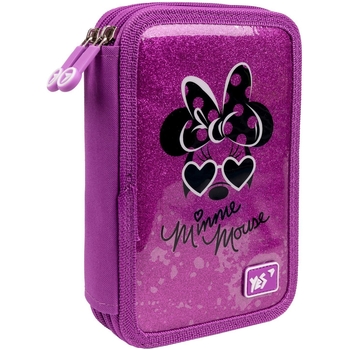 Пенал жесткий Yes HP-01 Minnie Mouse, 13х21х4 см, розовый (533102) - Pampik