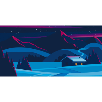 Картина за номерами ArtCraft Зимова тиша 40x80 см (11026-AC) - Pampik