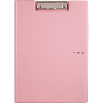 Папка-планшет с металлическим клипом Axent Pastelini А4 розовая (2514-10-A) - Pampik