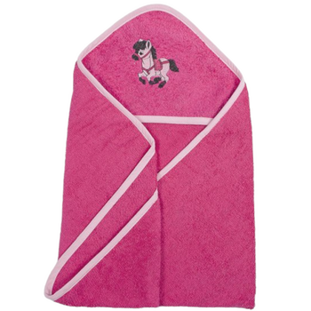 Уголок для купания Lotus Horse 30, 70х70 см, розовый (2000022189057) - Pampik