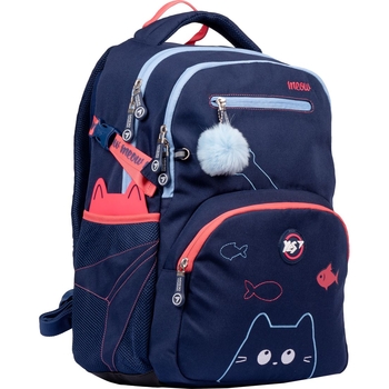 Рюкзак Yes T-117 Cats, синий (558966) - Pampik - 2