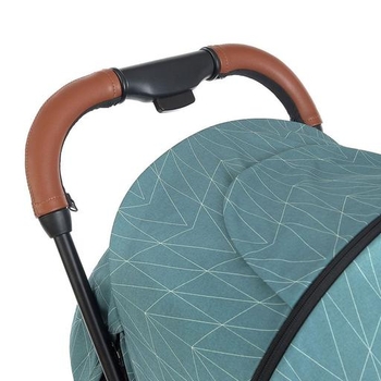 Коляска El Camino X4 ME 1024 Marine Lines, голубая (25431) - Pampik - 12