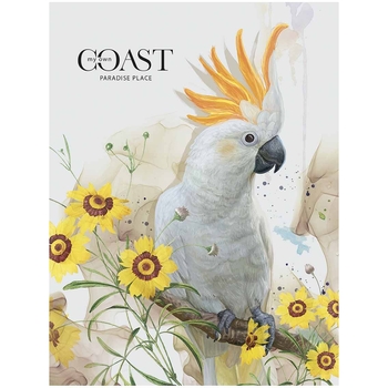 Тетрадь общая Student, А5, в клеточку, 48 л., белый попугай (A5-048-5084K) - Pampik