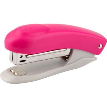 Степлер канцелярский Axent Welle-2 №10/5, 12 листов розовый (4813-10-A) - Pampik