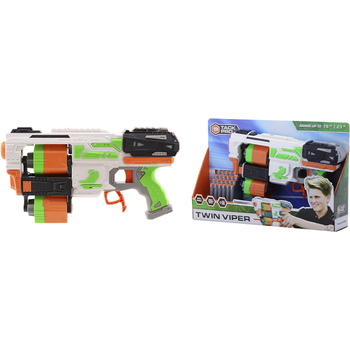 Дартбластер Tack Pro Twin Viper, 35 см (31021) - Pampik
