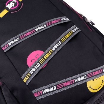 Рюкзак Yes TS-41 Happy time, черный (554669) - Pampik - 13