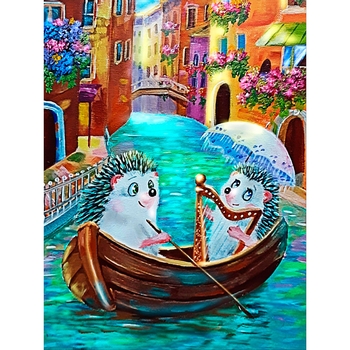Алмазная мозаика Santi Итого в Венеции, 30х40 см (954434) - Pampik