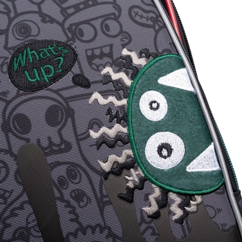 Рюкзак Yes S-84 Monsters, черный с зеленым (552611) - Pampik - 12