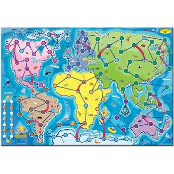 Настольная игра Київська фабрика іграшок Вокруг света География - Pampik - 3