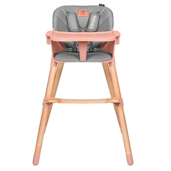 Стульчик для кормления Lionelo Koen pink rose, розовый (LO-KOEN PINK ROSE) - Pampik