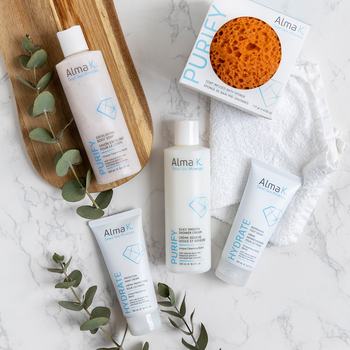 Шовковисто-гладкий крем для душу Alma K Purify Silky Smooth Shower Cream, 250 мл (107170) - Pampik - 2