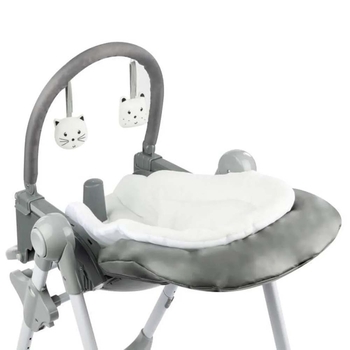 Стільчик для годування Bebe Confort Kiwi 3 in 1 Gray Mist, сірий (2775440210) - Pampik - 8